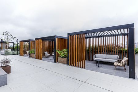 Studio para alugar com 25m², 1 quarto e 1 vaga Studio para alugar com 25m², 1 quarto e 1 vagaÁrea comum - Espaço Gourmet