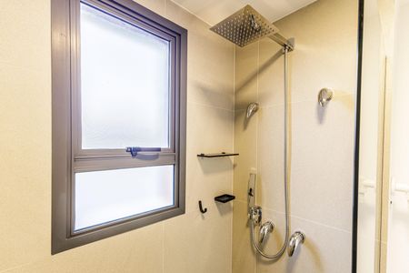 Studio para alugar com 25m², 1 quarto e 1 vaga Studio para alugar com 25m², 1 quarto e 1 vagaBanheiro