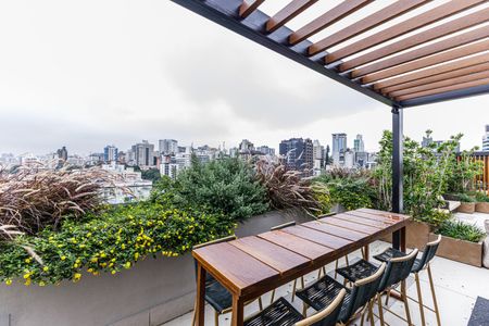 Studio para alugar com 25m², 1 quarto e 1 vaga Studio para alugar com 25m², 1 quarto e 1 vagaÁrea comum - Espaço Gourmet