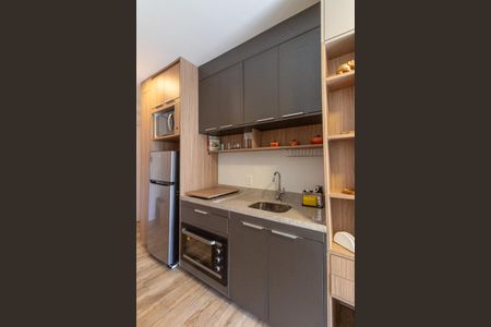 Studio para alugar com 26m², 1 quarto e sem vaga Studio para alugar com 26m², 1 quarto e sem vagaCozinha