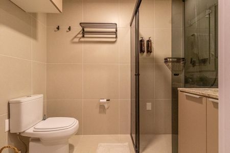 Studio para alugar com 26m², 1 quarto e sem vaga Studio para alugar com 26m², 1 quarto e sem vagaBanheiro