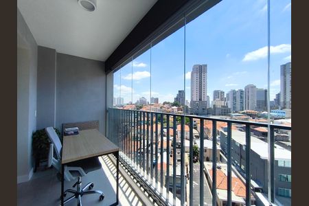 Varanda da Cozinha de apartamento para alugar com 1 quarto, 36m² em Ipiranga, São Paulo