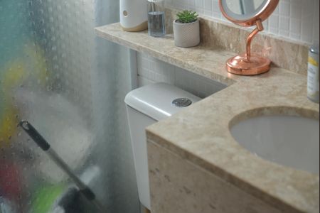 Apartamento à venda com 124m², 2 quartos e 1 vagaBanheiro da Suíte