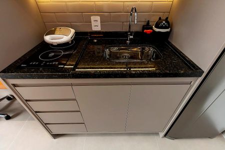 Studio para alugar com 28m², 1 quarto e sem vagaCozinha