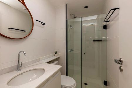 Studio para alugar com 28m², 1 quarto e sem vagaBanheiro