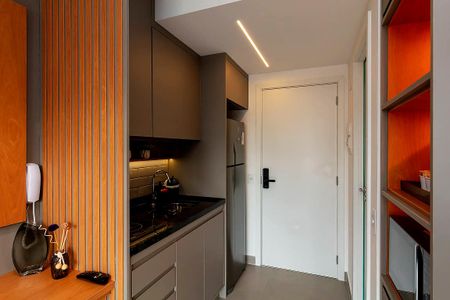 Studio para alugar com 28m², 1 quarto e sem vagaCozinha