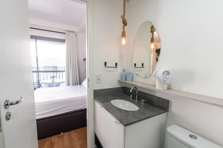 Studio à venda com 25m², 1 quarto e sem vagaBanheiro