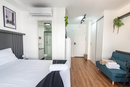 Studio à venda com 25m², 1 quarto e sem vagaStudio