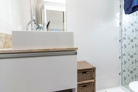 Apartamento à venda com 57m², 2 quartos e 1 vagaBanheiro da Suíte