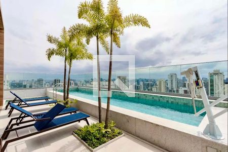 Studio à venda com 26m², 0 quarto e sem vagaPiscina