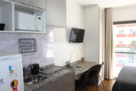 Studio à venda com 21m², 1 quarto e sem vagaCozinha