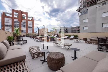 Studio para alugar com 25m², 1 quarto e sem vagaRooftop