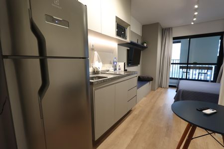 Studio para alugar com 23m², 1 quarto e 1 vagaCozinha