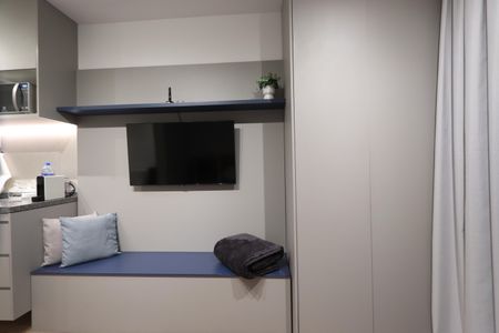 Studio para alugar com 23m², 1 quarto e 1 vagaStudio