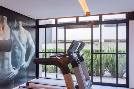 Studio à venda com 26m², 1 quarto e sem vagaAcademia