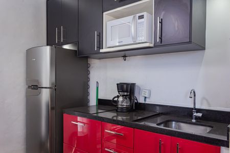 Studio à venda com 26m², 1 quarto e sem vagaDetalhe da cozinha