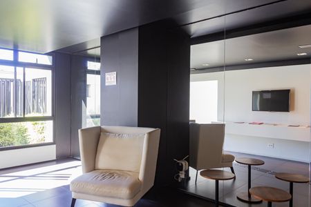 Studio à venda com 26m², 1 quarto e sem vagaHall social