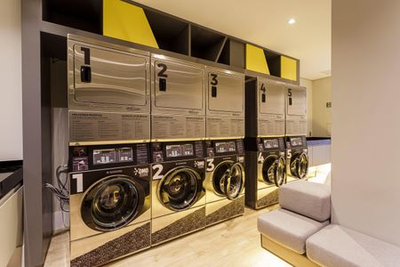 Studio para alugar com 35m², 1 quarto e sem vagaLavanderia