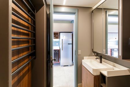 Studio para alugar com 35m², 1 quarto e sem vagaBanheiro