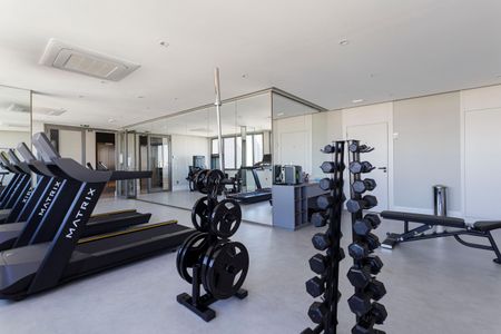 Studio para alugar com 35m², 1 quarto e sem vagaÁrea comum - Academia