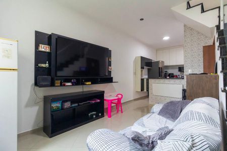 Sala de casa de condomínio à venda com 2 quartos, 69m² em Parque Boturussu, São Paulo