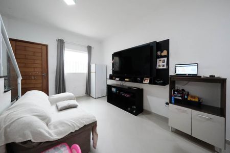Sala/Cozinha de casa de condomínio à venda com 2 quartos, 69m² em Parque Boturussu, São Paulo