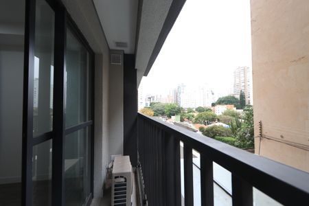 Studio para alugar com 24m², 1 quarto e sem vagaVaranda