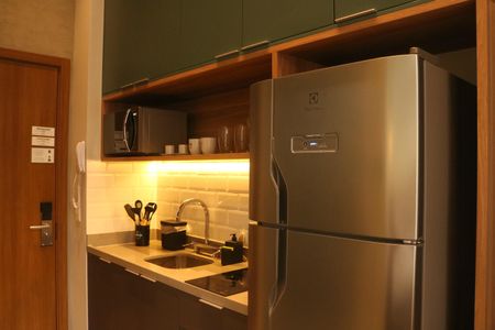 Studio para alugar com 23m², 1 quarto e sem vagaCozinha