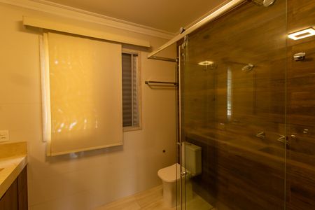 Casa de condomínio para alugar com 110m², 3 quartos e 2 vagasBanheiro do Quarto 3 - Suíte