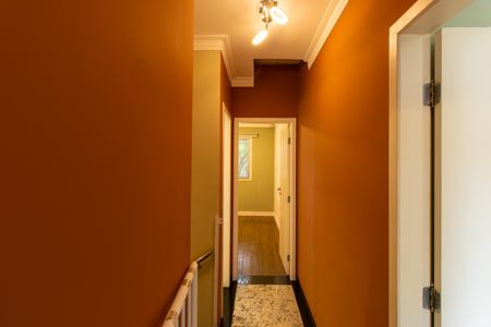 Casa de condomínio para alugar com 110m², 3 quartos e 2 vagasCorredor andar superior