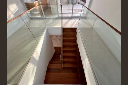 Apartamento à venda com 415m², 4 quartos e 3 vagas Apartamento à venda com 415m², 4 quartos e 3 vagasCorredores e escadas