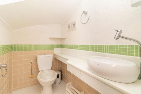 Casa de condomínio para alugar com 110m², 3 quartos e 1 vagaLavabo da Sala