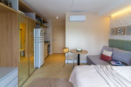 Studio para alugar com 24m², 1 quarto e sem vagaStudio