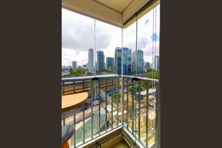 Studio para alugar com 24m², 1 quarto e sem vagaVaranda