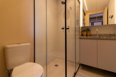 Studio para alugar com 24m², 1 quarto e sem vagaBanheiro