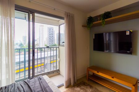 Studio para alugar com 24m², 1 quarto e sem vaga Studio para alugar com 24m², 1 quarto e sem vagaSala/Quarto