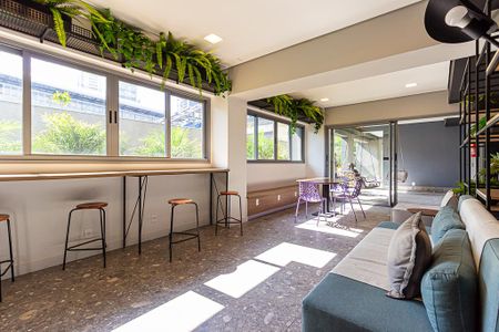 Studio para alugar com 24m², 1 quarto e sem vaga Studio para alugar com 24m², 1 quarto e sem vagaÁrea comum