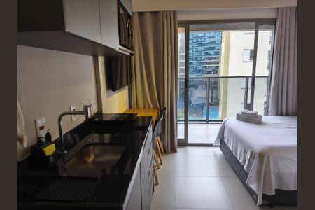Studio à venda com 23m², 1 quarto e sem vagaCozinha