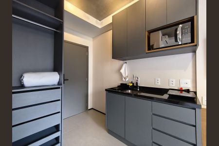 Studio à venda com 23m², 1 quarto e sem vagaCozinha