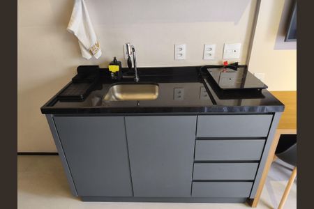 Studio à venda com 23m², 1 quarto e sem vagaCozinha