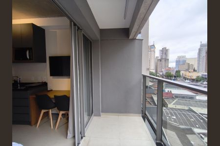 Studio à venda com 23m², 1 quarto e sem vagaVaranda