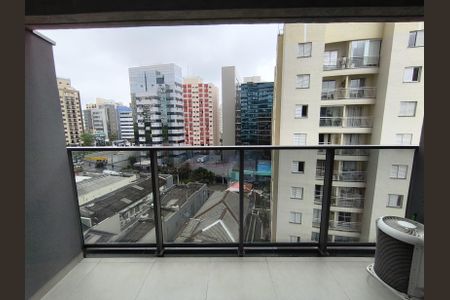 Studio à venda com 23m², 1 quarto e sem vagaVaranda