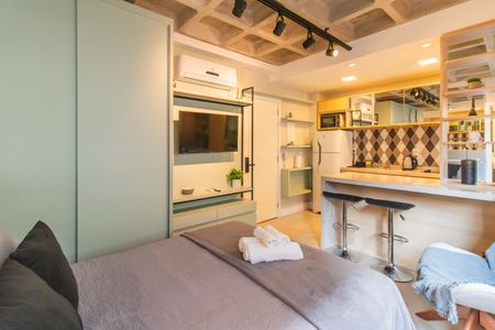 Apartamento à venda com 25m², 1 quarto e 1 vagaSala/Quarto