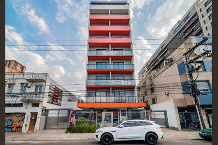 Apartamento à venda com 25m², 1 quarto e 1 vagaFachada