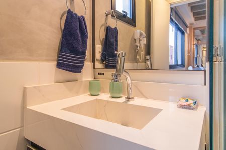 Apartamento à venda com 25m², 1 quarto e 1 vagaBanheiro