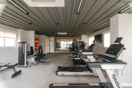 Apartamento para alugar com 42m², 1 quarto e sem vaga Apartamento para alugar com 42m², 1 quarto e sem vagaAcademia