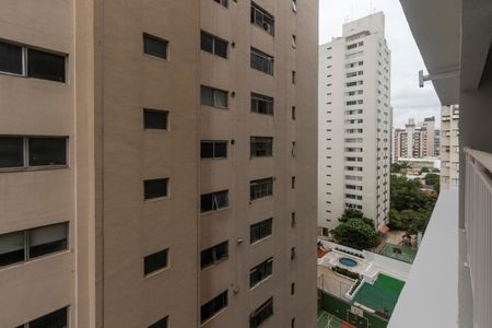 Vista da Varanda de apartamento para alugar com 1 quarto, 42m² em Brooklin, São Paulo
