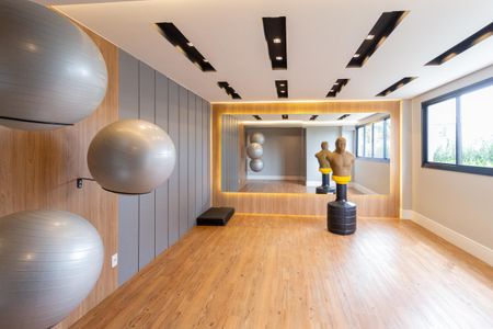 Apartamento à venda com 85m², 3 quartos e 2 vagasÁrea comum - Sala de luta