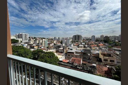 Varanda da Sala de apartamento para alugar com 2 quartos, 60m² em Todos Os Santos, Rio de Janeiro