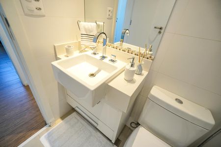 Apartamento à venda com 86m², 3 quartos e 2 vagasBanheiro social